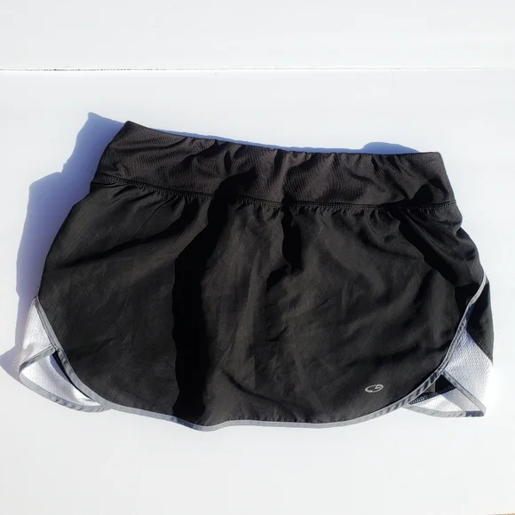 C9 by Champion Shorts Skirt Skorts Tennis Black Grey Golf